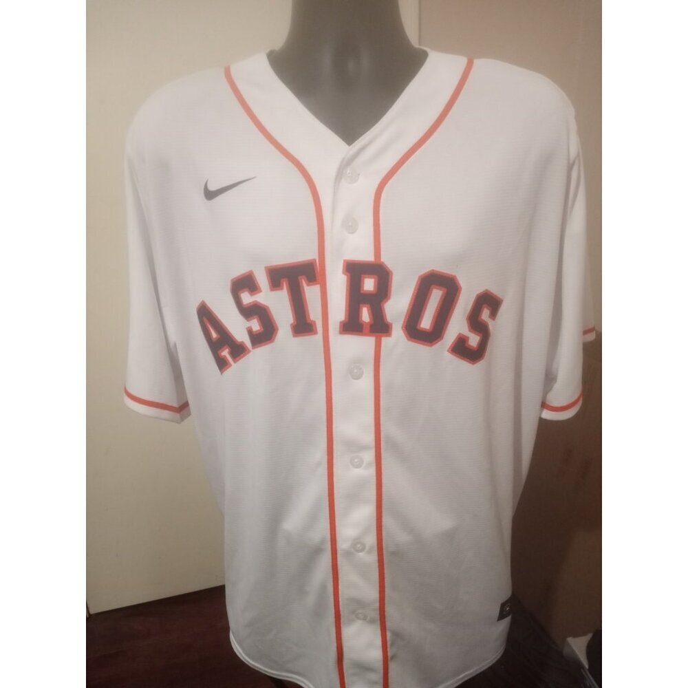 Houston Astros Nike White Jersey World Series Champions 2022 Men's XL #28 RNC